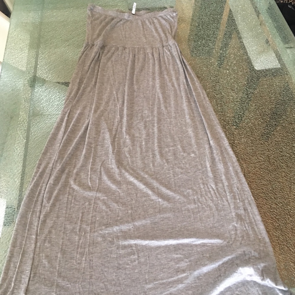 NWT Gray Maxi Dress - Super Comfy